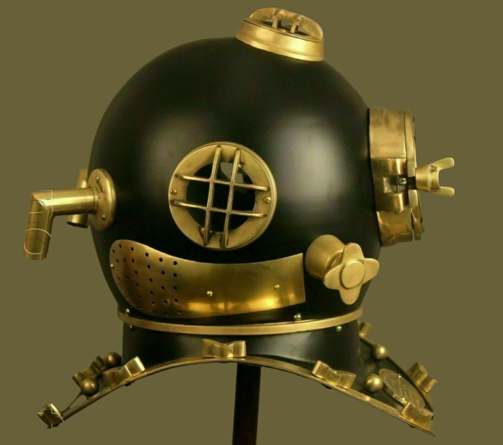 Diving Helmet U.S Navy Mark V Deep Sea Antique Scuba Vintage - Retro Handicrafts