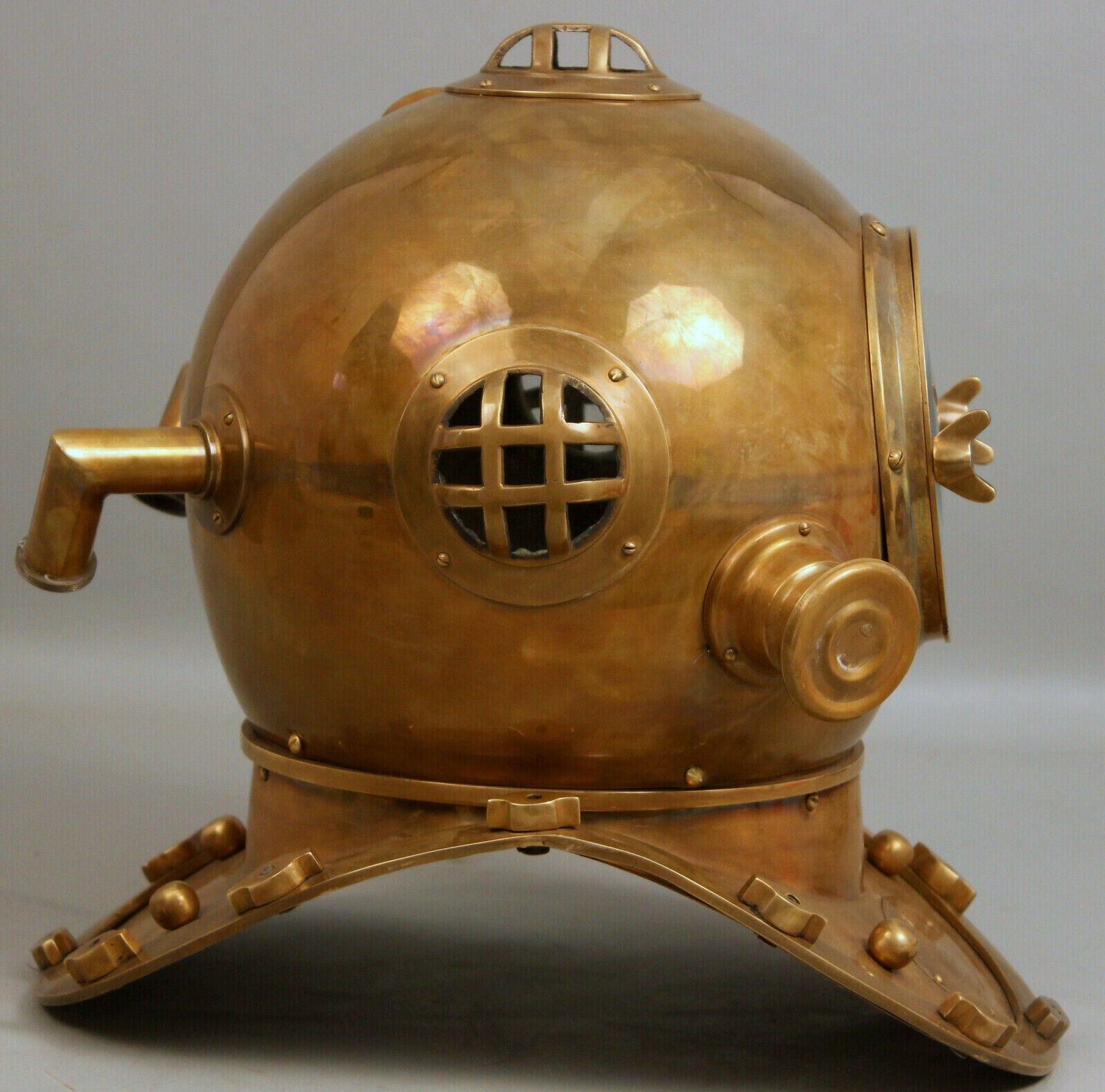 Diving Helmet US Navy Mark V Deep Sea Marine Divers Antique Scuba 18'' - Retro Handicrafts