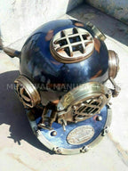 Diving Helmet vintage BOSTON MARK V U.S Navy Deep Sea Divers - Retro Handicrafts