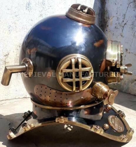 Diving Helmet vintage BOSTON MARK V U.S Navy Deep Sea Divers - Retro Handicrafts