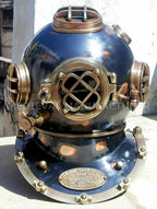 Diving Helmet vintage BOSTON MARK V U.S Navy Deep Sea Divers - Retro Handicrafts