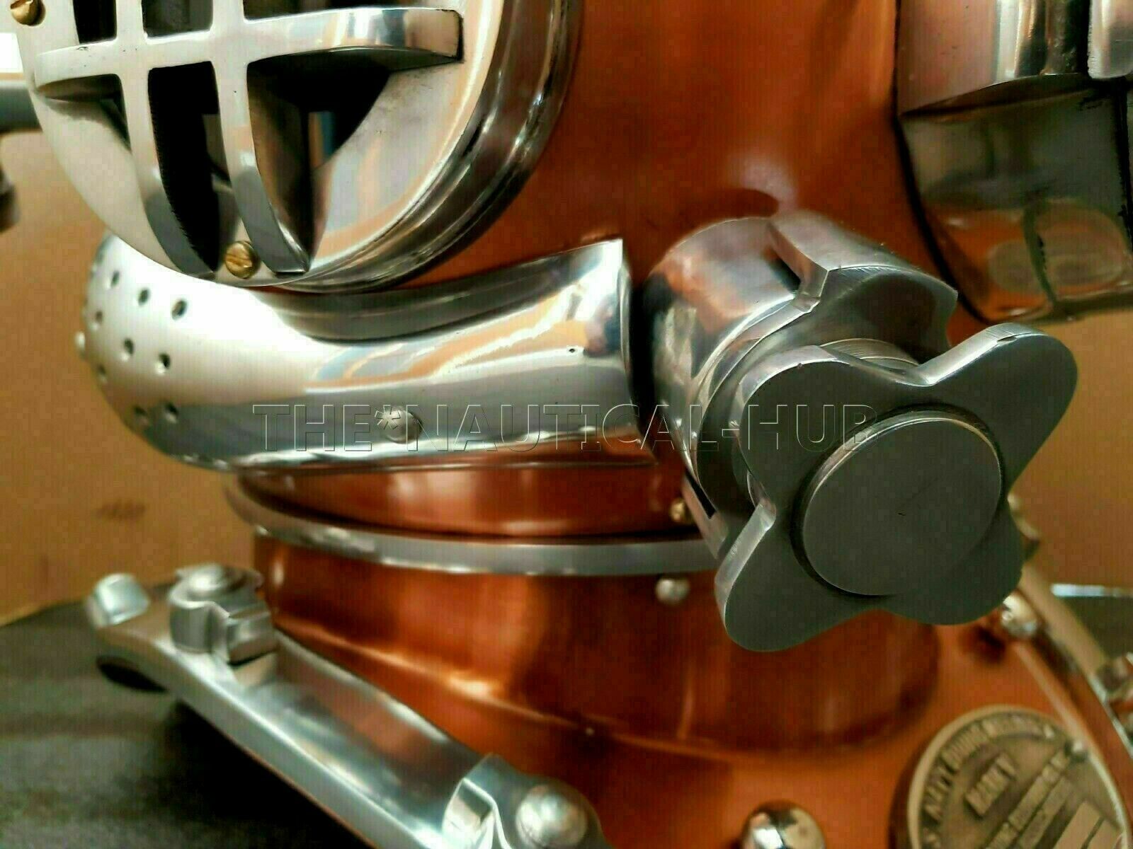 Diving Helmet Vintage BOSTON MARK V U.S Navy Deep Sea Divers Collectible - Retro Handicrafts