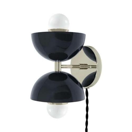 Double Sconce Cup Mid Century Double Shade Wall Fixture Lamps Lighting Sconce - Retro Handicrafts