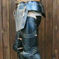 Full Suit Of Armor, Medieval Knight Blackened Steel Gothic Armour - Retro Handicrafts