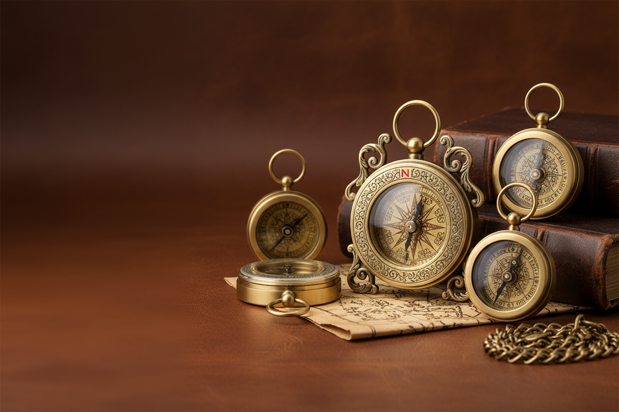 generate a Brass Compass Collection banner for my store