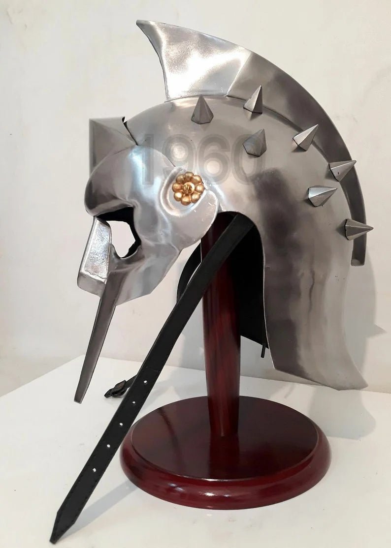 Gladiator Movie Maximus Helmet New Medieval Armor - Helmets Medieval Knight - Retro Handicrafts