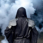 Halloween Nazgul Full Costume/Ring Wraith Costume/Nazgul Gauntlets Gloves/Nazgul Pauldrons/Black Rider Gown/Witch King Costume/Horror Party - Retro Handicrafts