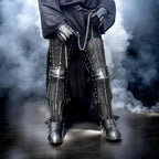 Halloween Nazgul Full Costume/Ring Wraith Costume/Nazgul Gauntlets Gloves/Nazgul Pauldrons/Black Rider Gown/Witch King Costume/Horror Party - Retro Handicrafts