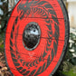 Handcrafted Medieval Viking Shield - 24 - inch Wooden Battle Ready Shield - Retro Handicrafts