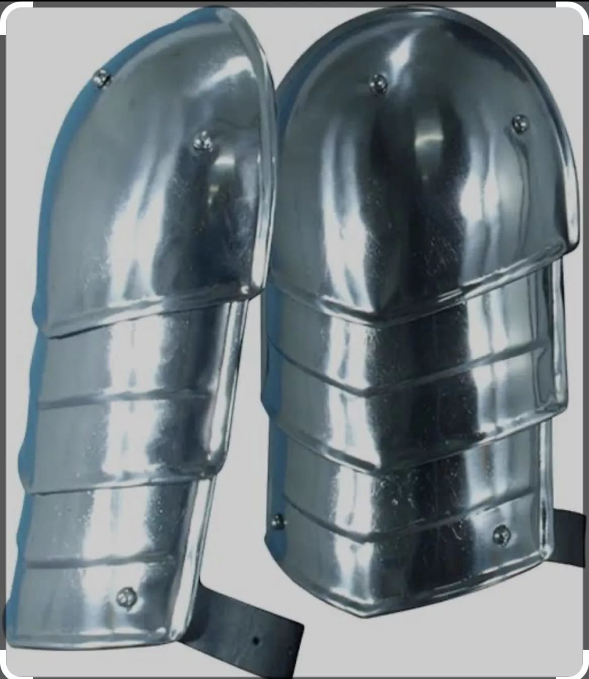 Handmade Medieval Armor Set for Historical Reenactments and Theatrical Props