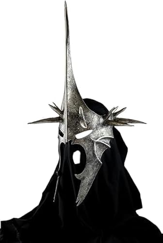 Handmade Nazgul Witch King Helmet - Perfect for Halloween Costumes and Cosplay Lord of the Rings Inspired Witch Helmet for Fantasy Lovers - Retro Handicrafts