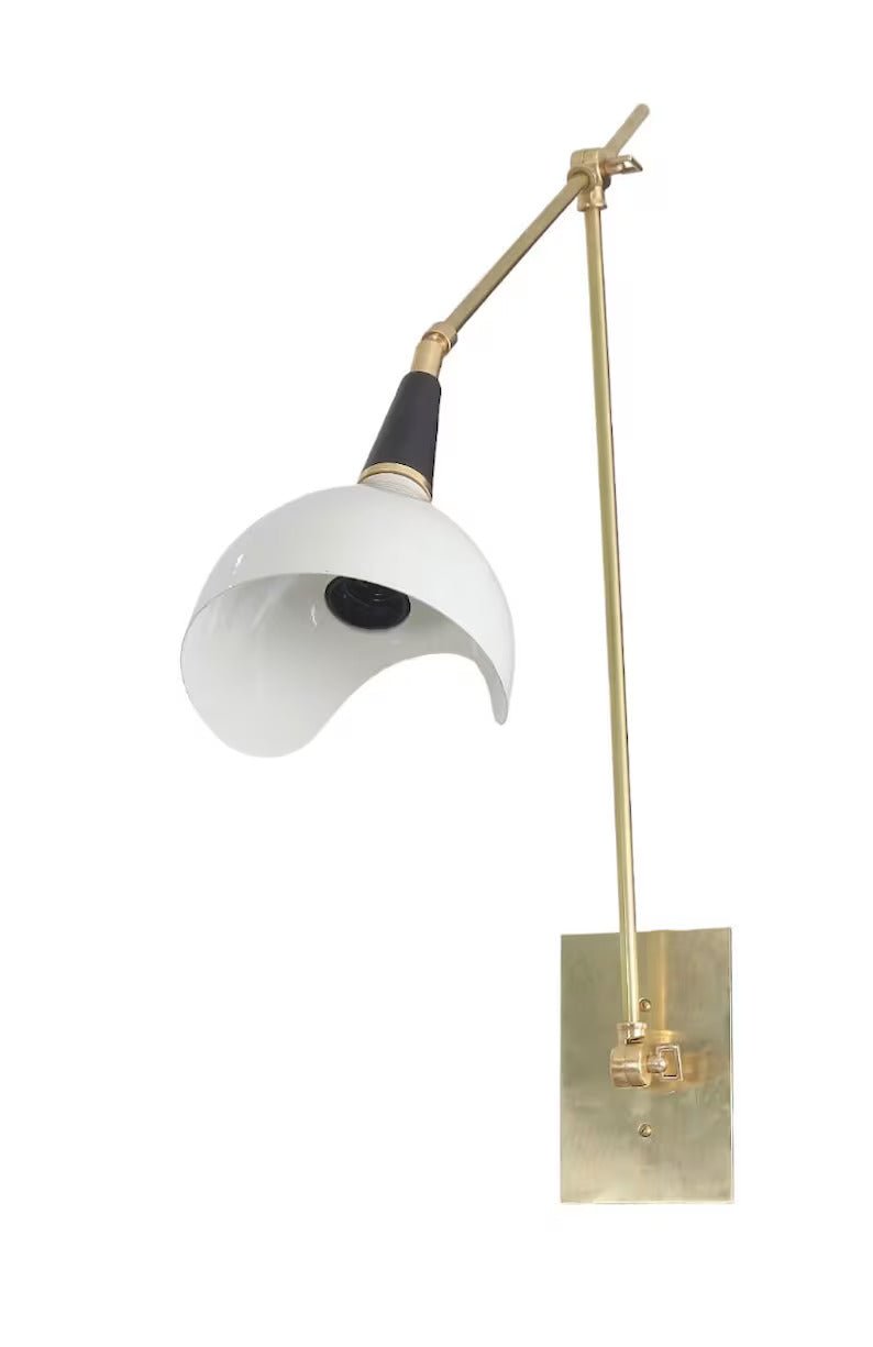 Handmade Vintage Inspired Wall Sconces Toronto Wall Lamp Light Raw Brass Italian Sciccoso Lamp Light Fixture Kitchen Bedside Lounge - Retro Handicrafts