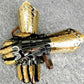 Stainless Steel Medieval Gothic Style Pair Of Gauntlets Knight Gloves Gifts