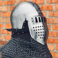 Medieval Bavarian Bascinet Helmet klapvisor from Bavarian helmet 14 Gauge