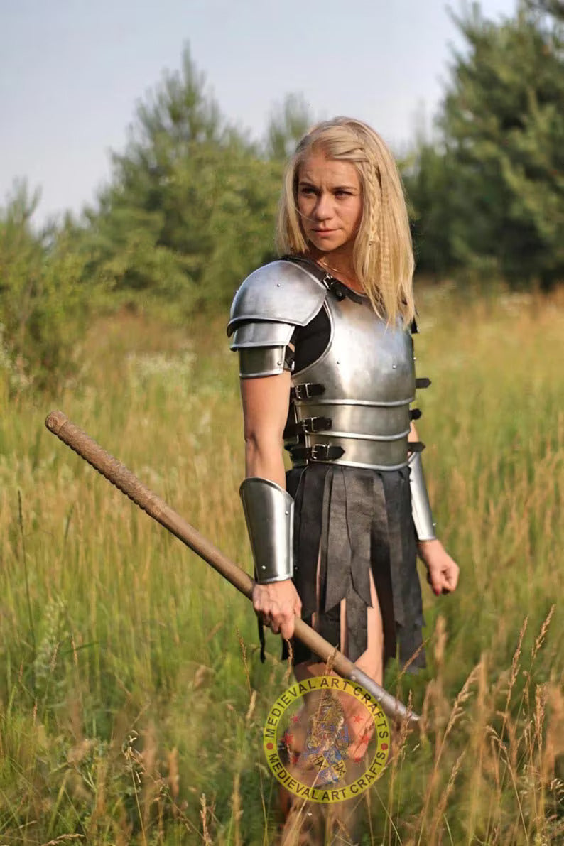 Ancient Knight Lady Armor, Female Fantasy Armor Costume, Cosplay, Larp Armor, Christmas Gift