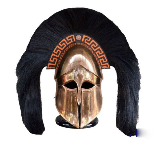 Step into History: Medieval Wearable Greek Corinthian Helmet - A Knight's Warrior Legacy | Unique Gift For Him