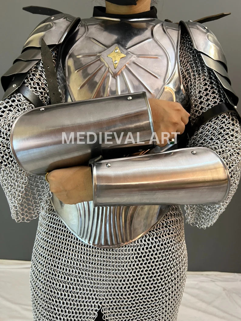 Ring of Power Armor, Brave Lady Armor Costume, Cosplay, LARP Armor, Halloween Gift