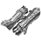 Medieval Warrior Steel Gothic Knight Style Warrior Functional Gloves & Gauntlets | Brass Accent