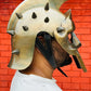 King Maximus Gladiator Helmet | Brown Armor with Inner-Liner | Medieval Cosplay Gift