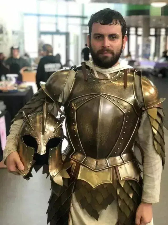 Kings Guard Medieval Armor Suit Full Body Costume - Lord of the Rings Inspired Cosplay Armor