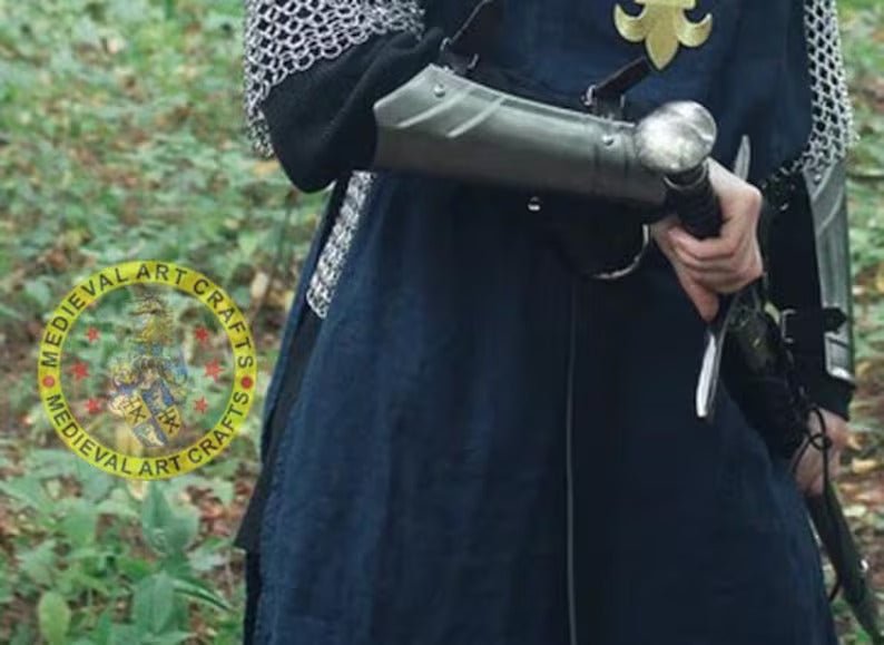 Knight Brave Female Armor, Gorget Pouldron Bracer Armor, Cosplay Armor, Sca Armor, Larp Armor, Gift for Women - Retro Handicrafts