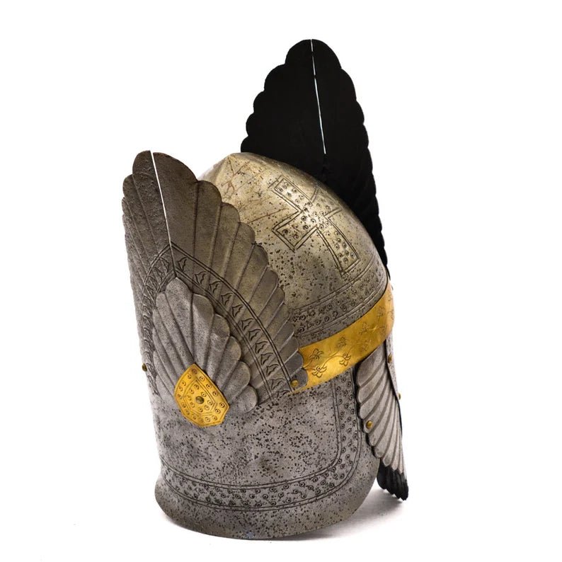 Lord of the Rings Elendil Helmet Medieval Crusader Centurion Bird Helmet The Elite Knight Helmet Gift - Retro Handicrafts