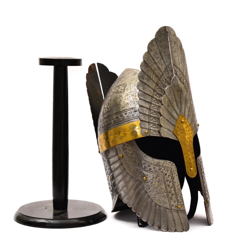Lord of the Rings Elendil Helmet Medieval Crusader Centurion Bird Helmet The Elite Knight Helmet Gift - Retro Handicrafts
