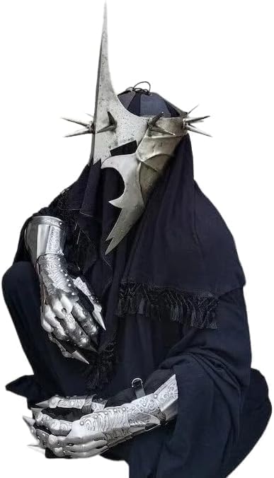 Lord of the Rings Medieval Nazgul Witch King Full Body Armor Cosplay Halloween Costume - Retro Handicrafts