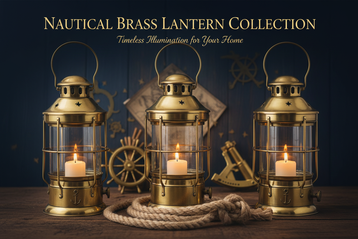 make banner of my Nautical Brass Lantern Collection