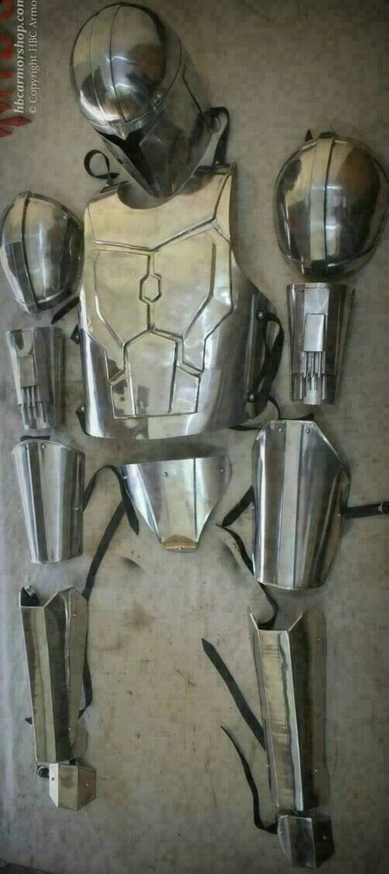 Mandalorian Inspired Full Armor Suit, Mandalorian Armor Full Set - Retro Handicrafts