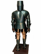 Medieval Black Templar Armour Suit ~ Full Body Armor Suit - Retro Handicrafts
