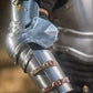 Medieval Captain Armor: Steel Knight Cosplay Costume for Halloween - Retro Handicrafts