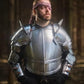 Medieval Captain Armor: Steel Knight Cosplay Costume for Halloween - Retro Handicrafts