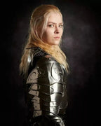 Medieval Female Knight Armor Suit, Lady Cuirass Fantasy Costume - Retro Handicrafts