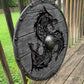 Medieval Fenrir Grey Wolf Shield Authentic Bettleworn Viking Battle Ready Shield Handmade Battle Warrior Shield - Retro Handicrafts