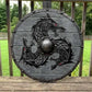 Medieval Fenrir Grey Wolf Shield Authentic Bettleworn Viking Battle Ready Shield Handmade Battle Warrior Shield - Retro Handicrafts