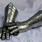 Medieval Finger Gauntlets Gothic Knight Armor Steel Larp SCA Gloves - Retro Handicrafts