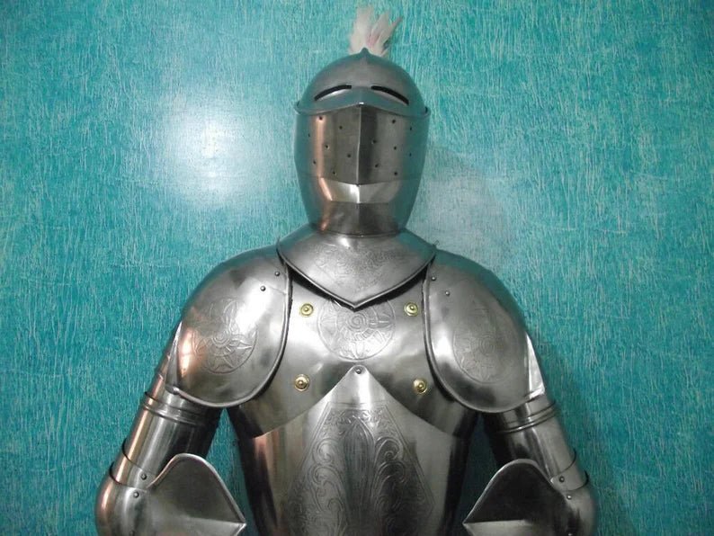 Medieval Gothic Armour Suit ~ 15th Century European Armour Suit - Retro Handicrafts