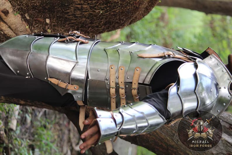 Medieval half body armor | Half body armor suit | Best wearable armor for him | Plates Fantasy Half Body Armor - Retro Handicrafts