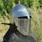 Medieval Helmets Bascinet Medieval HMB Combat SCA Battle Ready Helmet Costume Knight Cosplay Gift - Retro Handicrafts