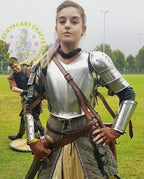 Medieval Knight Lady Armor, Larp Armor, Fantasy Female Armor Costume, Cosplay Armor, Sca Armor, Gift Item - Retro Handicrafts