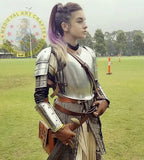 Medieval Knight Lady Armor, Larp Armor, Fantasy Female Armor Costume, Cosplay Armor, Sca Armor, Gift Item - Retro Handicrafts