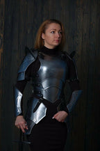 Medieval Knight Lady Armour Suit, Lady Armour Costume - Retro Handicrafts
