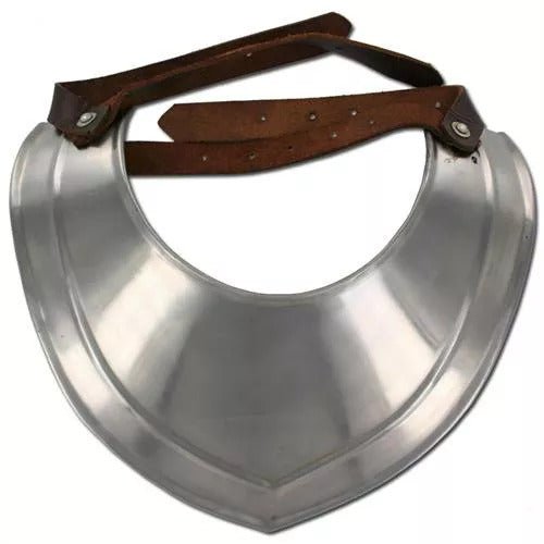 Medieval Knights Templar Gorget Neck Plate Armor for Reenactments - Retro Handicrafts