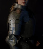 Medieval Lady Neck Guard Shoulder Armour With Pouldron Female Brave Lady Shoulder Gorget Woman Fantasy Lady Armor Arm Guard Queen Armour - Retro Handicrafts