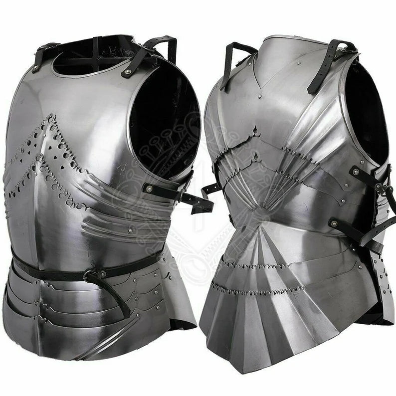 Medieval Larp Gothic Cuirass Battle Knight Armor Breast - Plate Armor - Retro Handicrafts