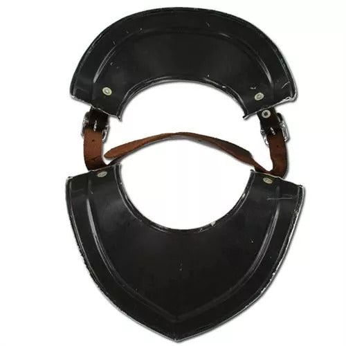 Medieval Templar Gorget Neck Plate Armor for Reenactments and LARP