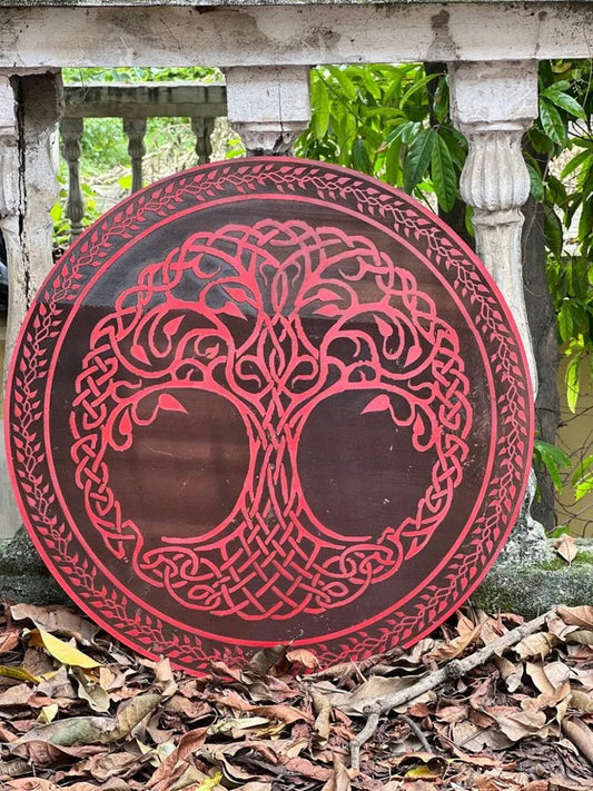 Medieval Round Shield Viking Shield Elegant Design Cosplay Battle Ready Shield Fully Functional Shield For Battle For Soldier - Retro Handicrafts