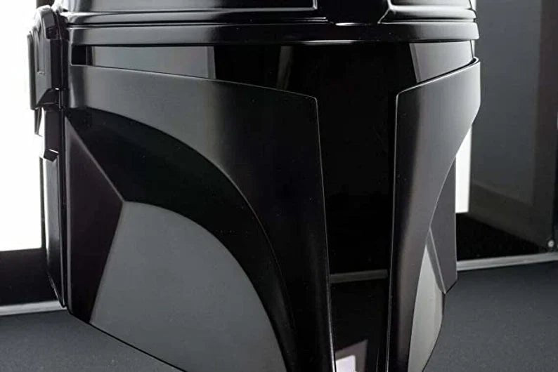 Medieval Star Mandalorian Black Helmet Detailed Wearable Replica Best Gift - Retro Handicrafts