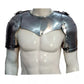 Medieval Steel Gorget and Spaulders Armor Set for LARP and Cosplay